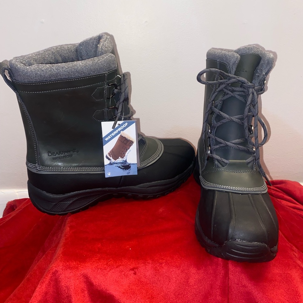 Mens Bearpaw Waterproof Boots